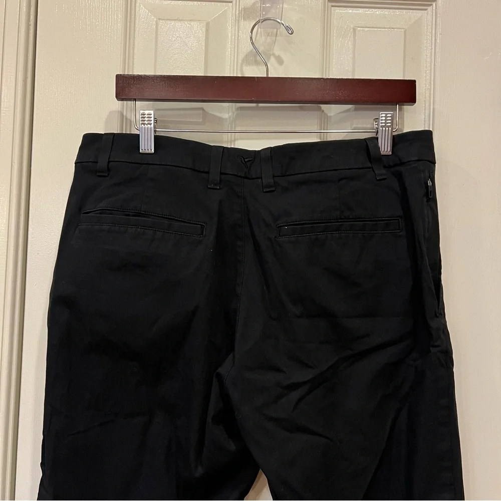 NEW Birddogs Black Stretch Khakis Slim Fit Black Men’s 34 x 32 34x32
